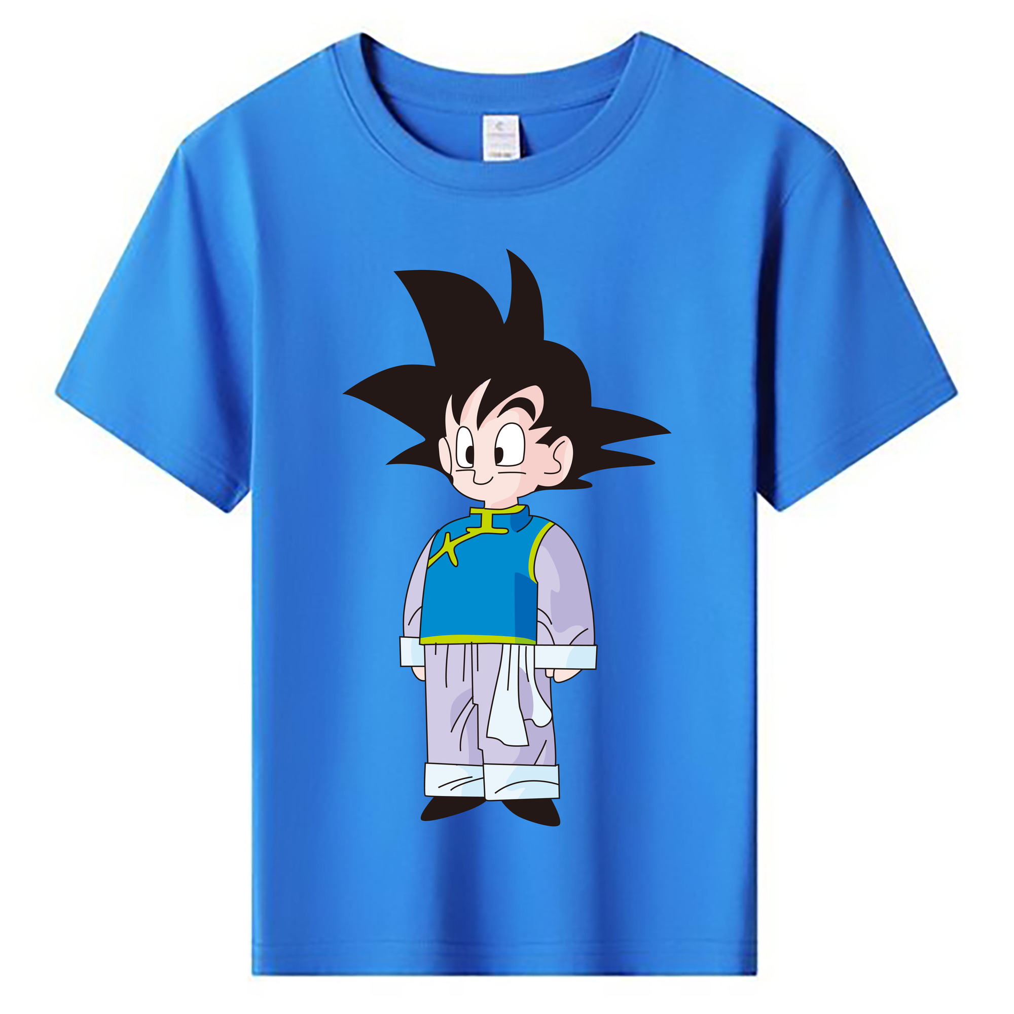 （画像用） ドラゴンボール 孫悟空（そん ごくう）Son Goku カカロット DRAGON BALL Kakarotto 綿100％キッズTシャツ（フロントプリント）